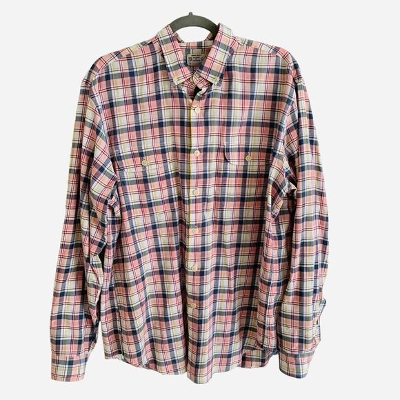 J. Crew Madras Striped Long Sleeves Shirt - Picture 1 of 6